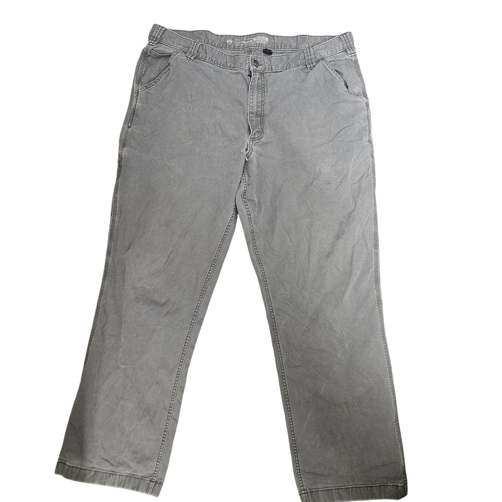 Carhartt Pants Mens‎ 42x32 Gray Rugged Flex Work Twill Straight Leg Relaxed Fit